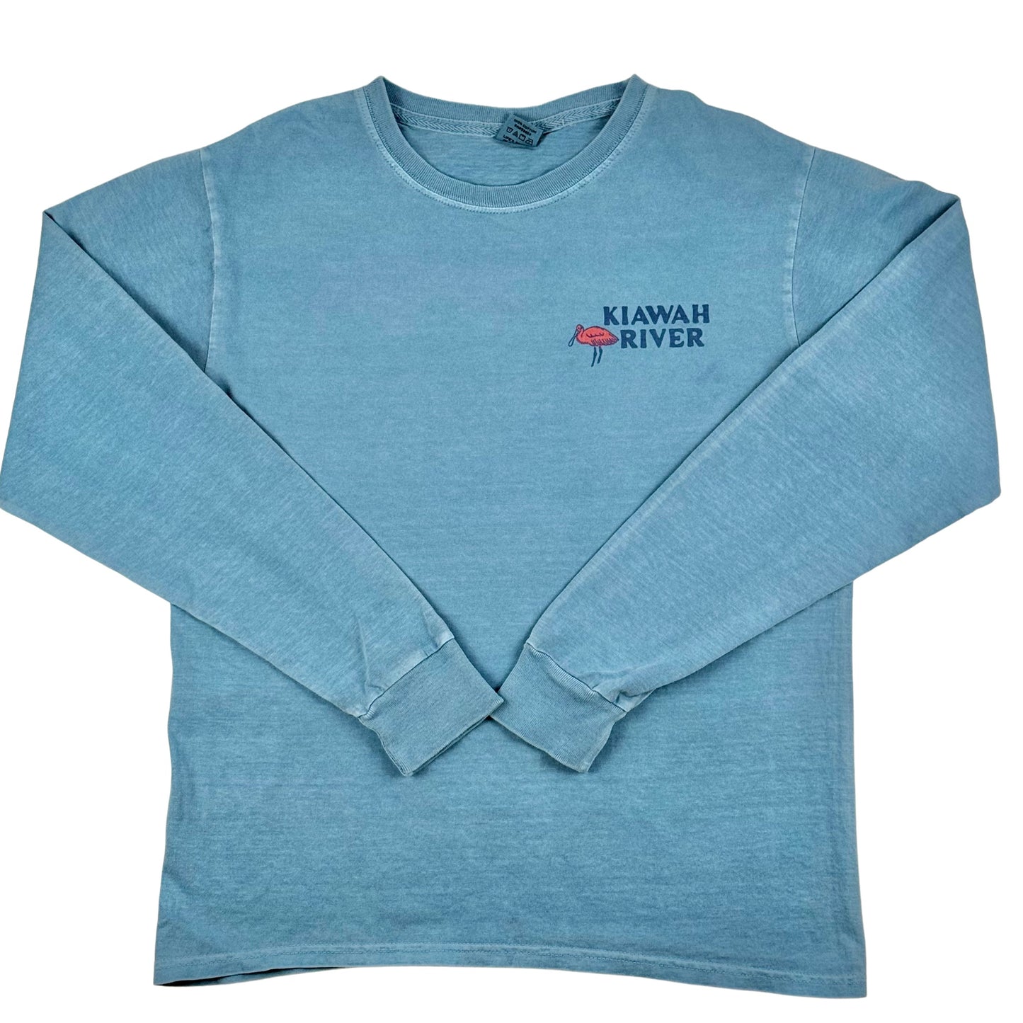 Free as a Bird Long Sleeve T-Shirt - Denim