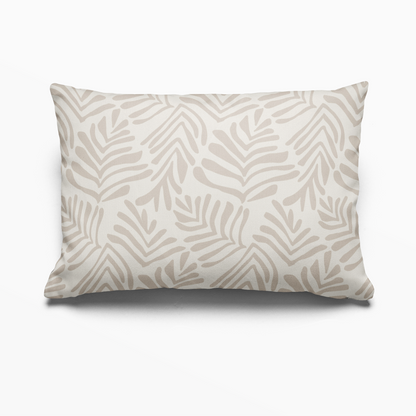 Frond Pillow in Truffle