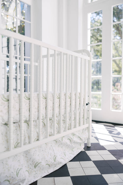 Lily of the Valley Crib Sheet