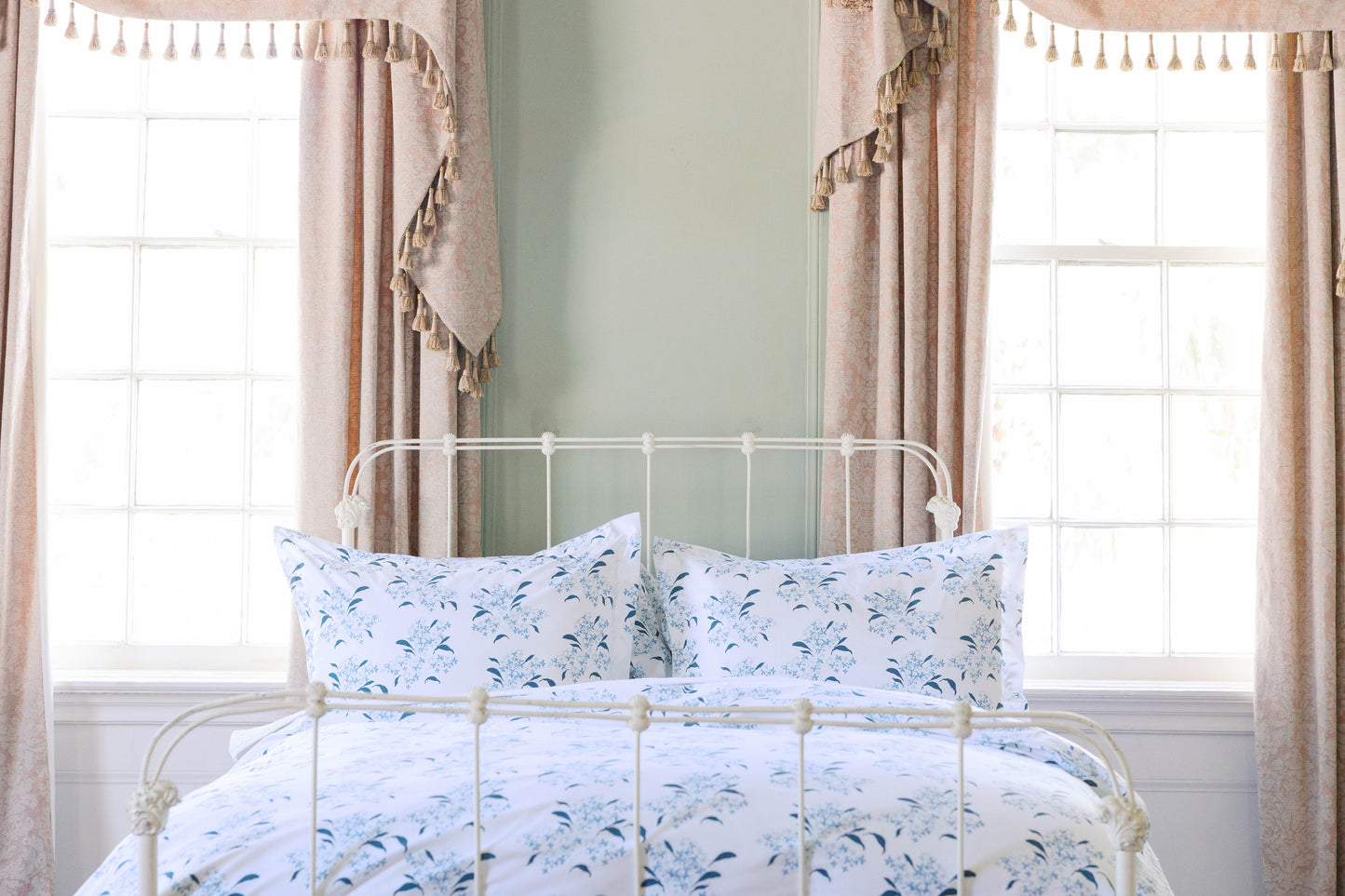 Lilac in Blue Duvet Cover