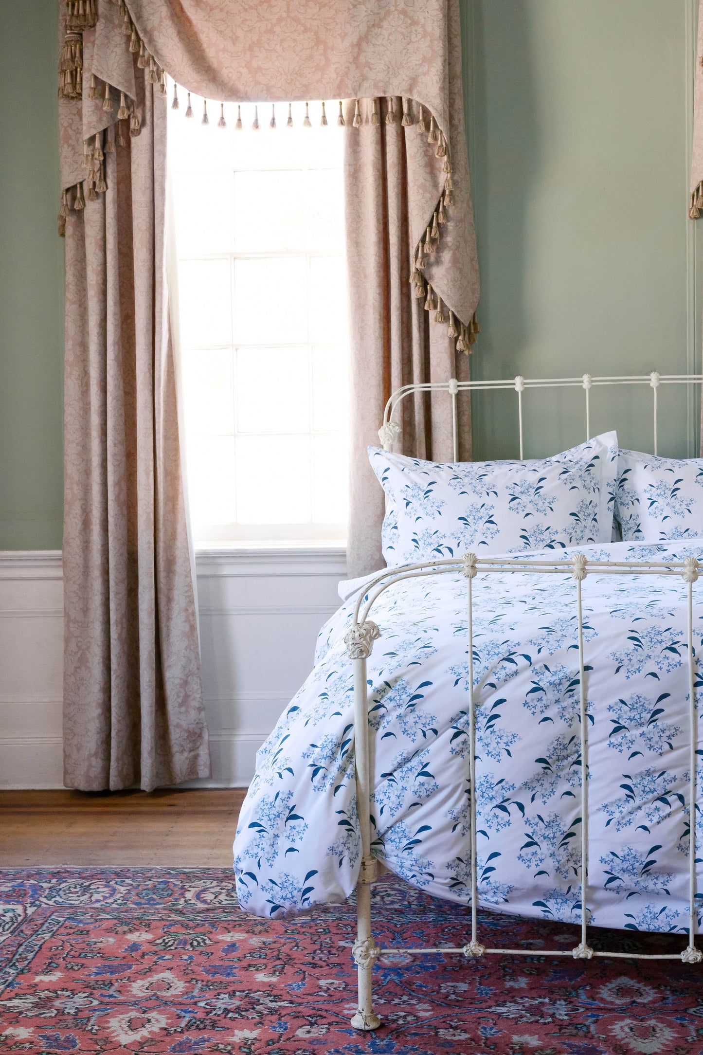 Lilac in Blue Duvet Cover