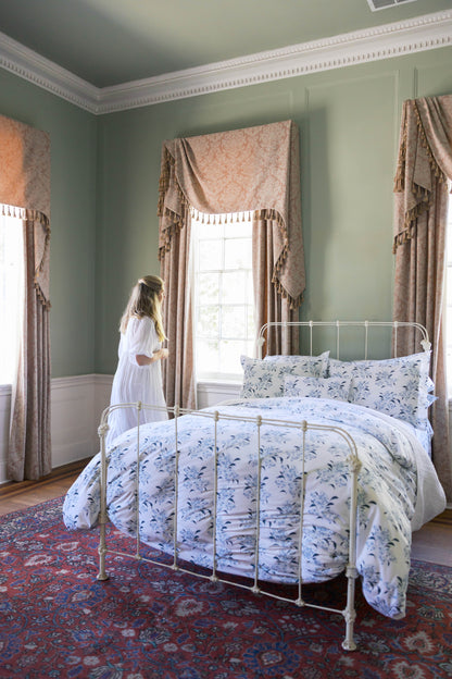 Lilac in Blue Duvet Cover