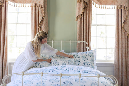 Lilac in Blue Duvet Cover