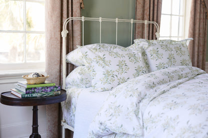 Lilac in Green Duvet Cover