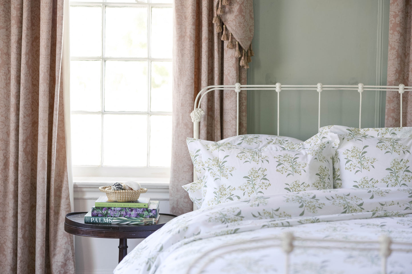 Lilac in Green Duvet Cover