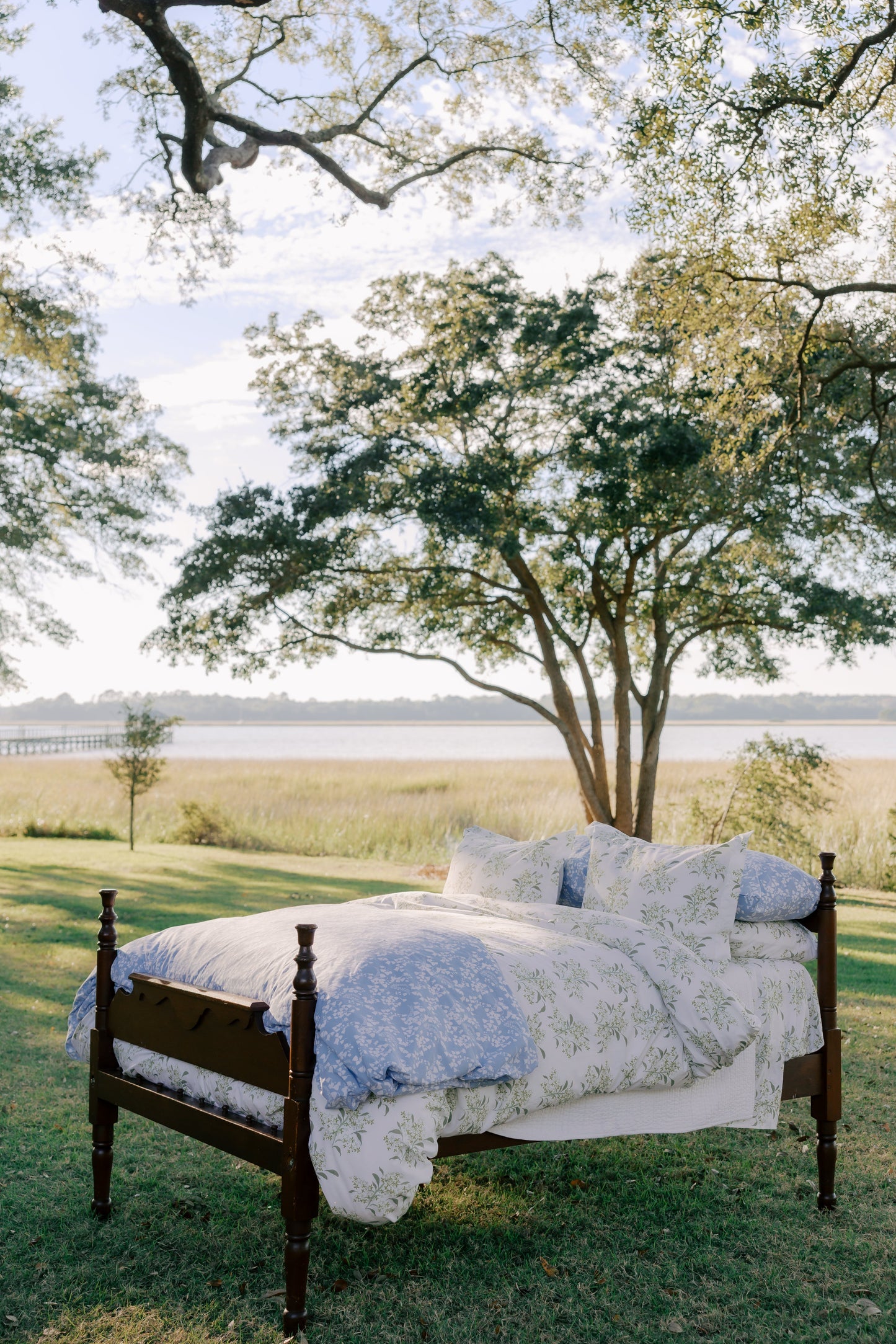 Lilac in Green Duvet Cover