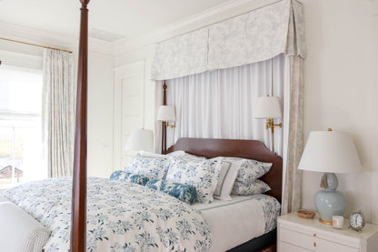 Lilac in Blue Duvet Cover