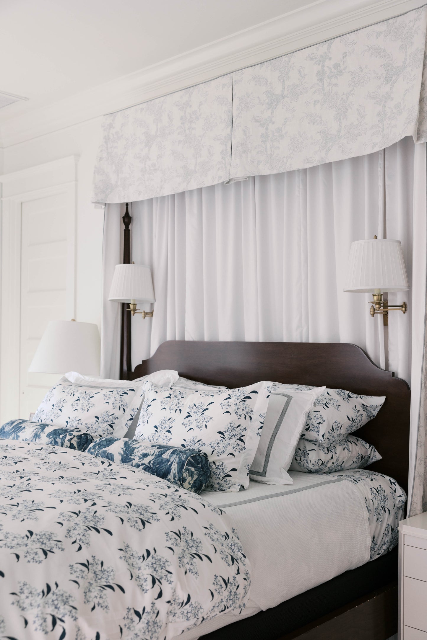 Lilac in Blue Duvet Cover