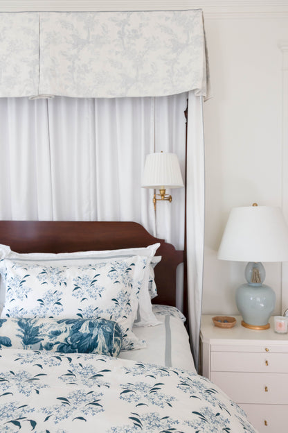 Lilac in Blue Duvet Cover
