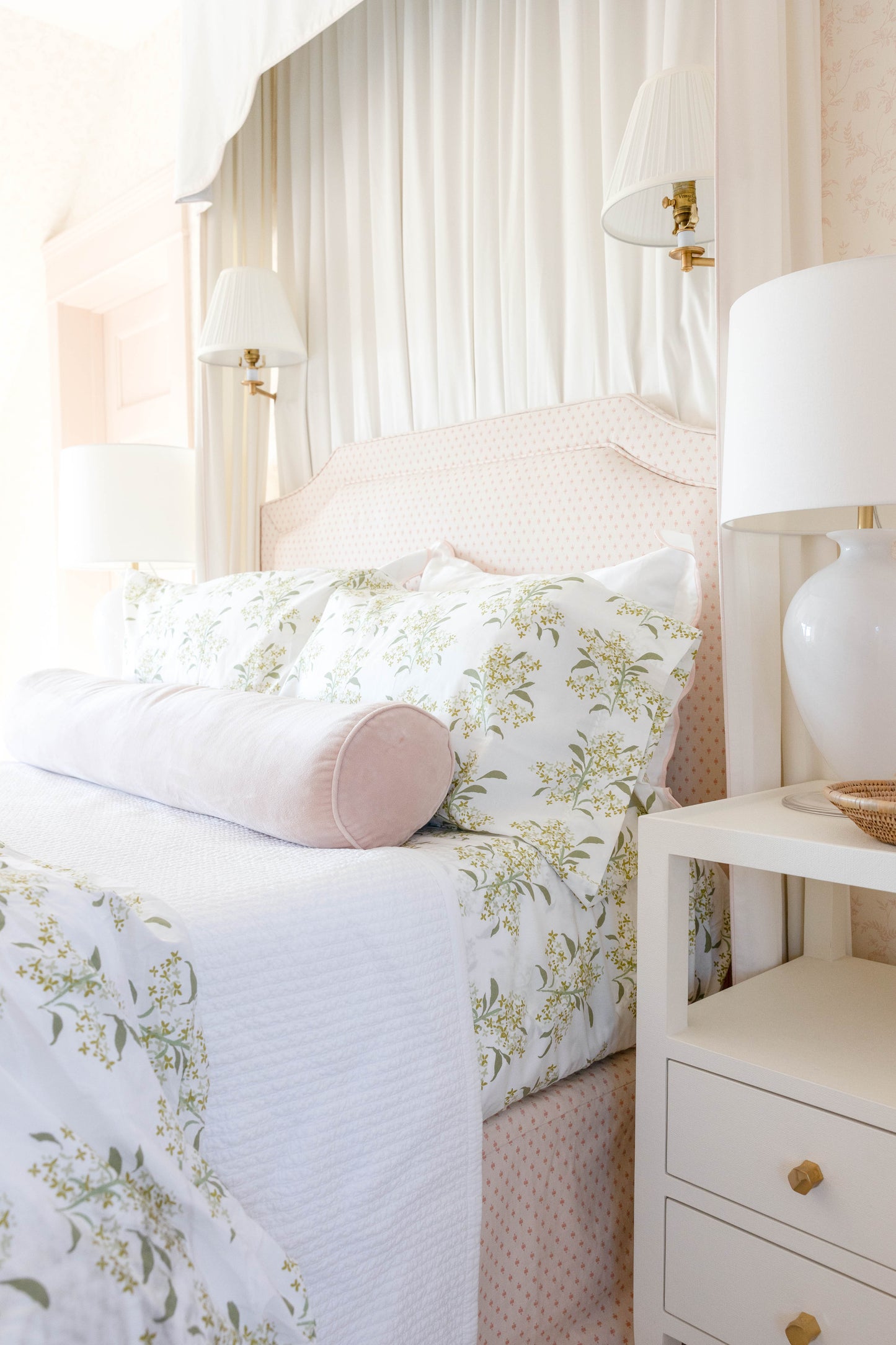 Lilac in Green Duvet Cover