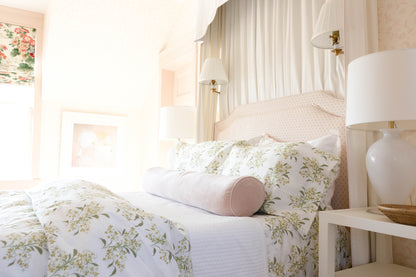 Lilac in Green Duvet Cover