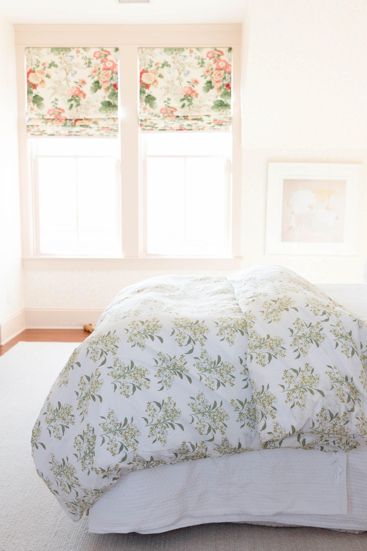 Lilac in Green Duvet Cover