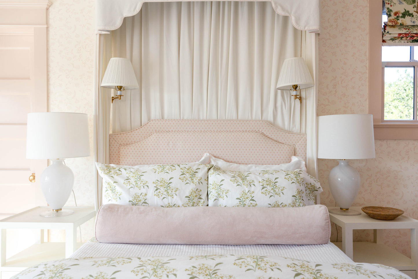 Lilac in Green Duvet Cover