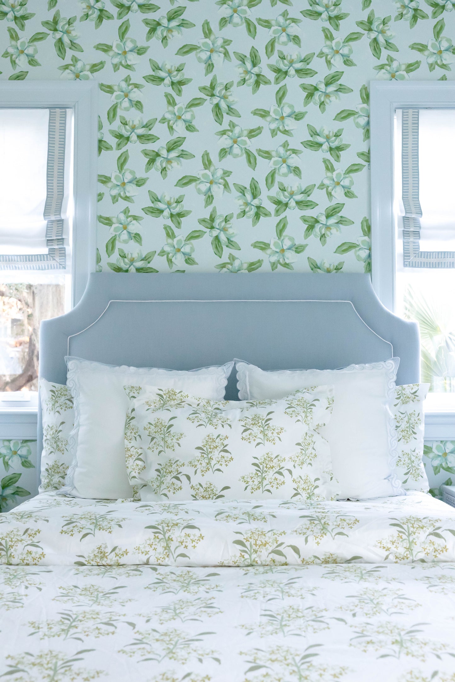 Lilac in Green Duvet Cover