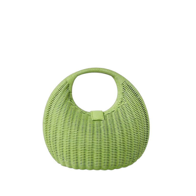 Matilda Woven Wicker Purse