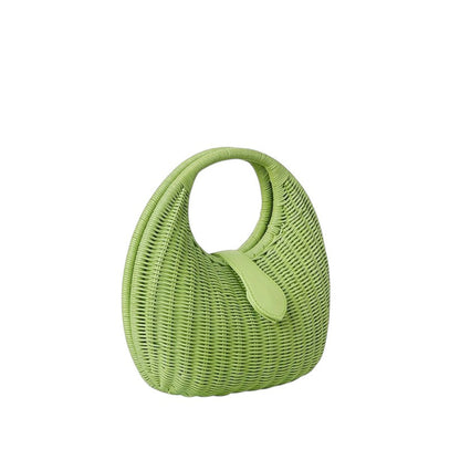 Matilda Woven Wicker Purse