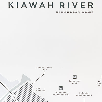 Kiawah River Map