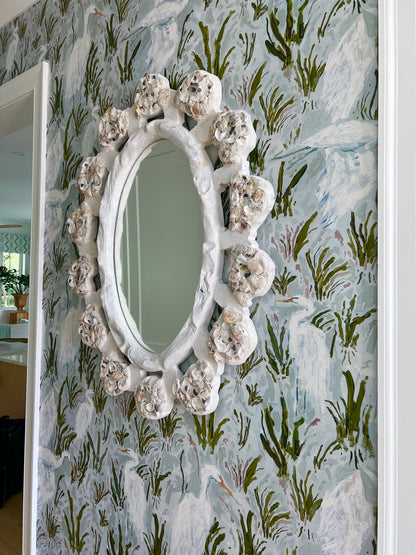 Carolina in French Garden Wallpaper
