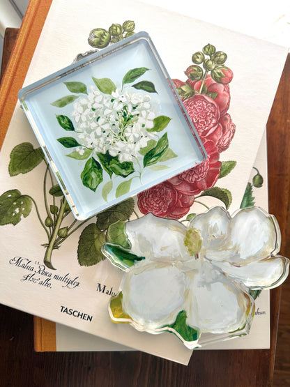 Magnolia Cut-Out Acrylic Art Block