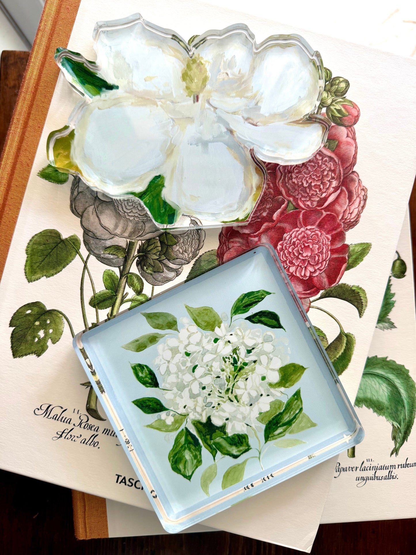 Magnolia Cut-Out Acrylic Art Block