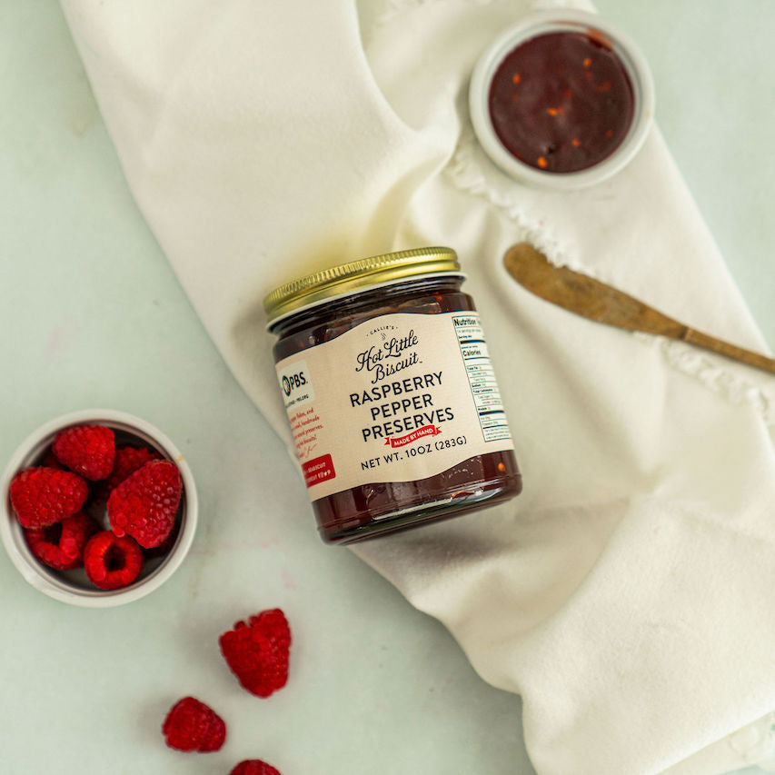 Raspberry Pepper Preserves – Kiawah River Finery