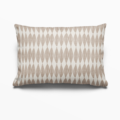 Leaflette Pillow in Suede