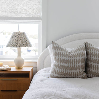 Leaflette Pillow in Suede