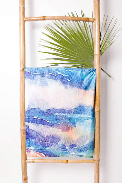 Sea Splatter Party Poncho