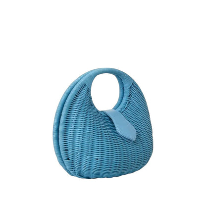 Matilda Woven Wicker Purse