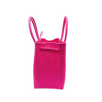The Maxi Piper Handwoven Tote •Recycled Plastic
