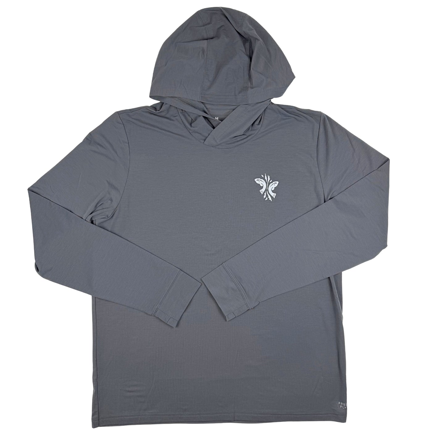 Kiawah River Elevate Lightweight Hoodie - Smoke