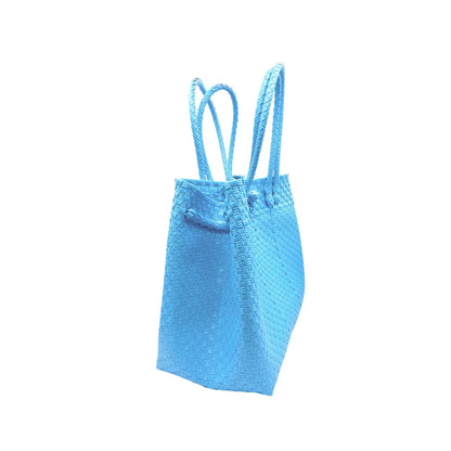 The Maxi Piper Handwoven Tote •Recycled Plastic