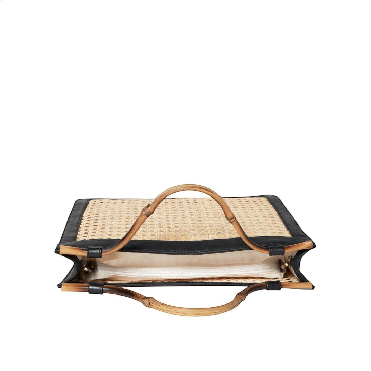 The Reece Wicker Cane Handbag