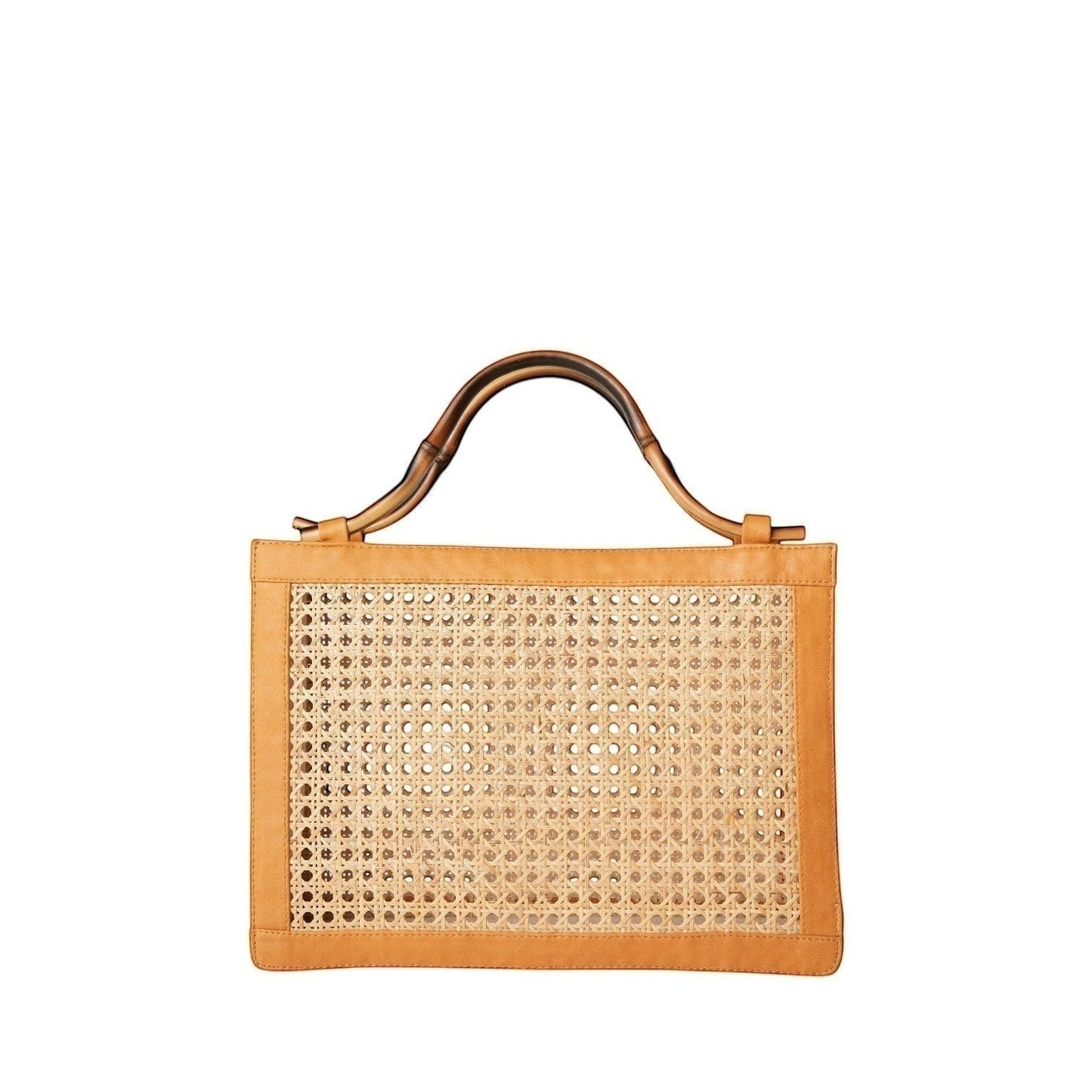 The Reece Wicker Cane Handbag