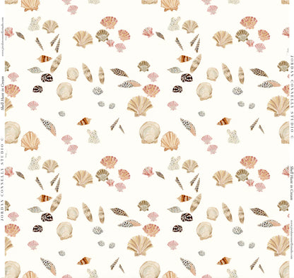 Shell Hunt in Sand Wallpaper