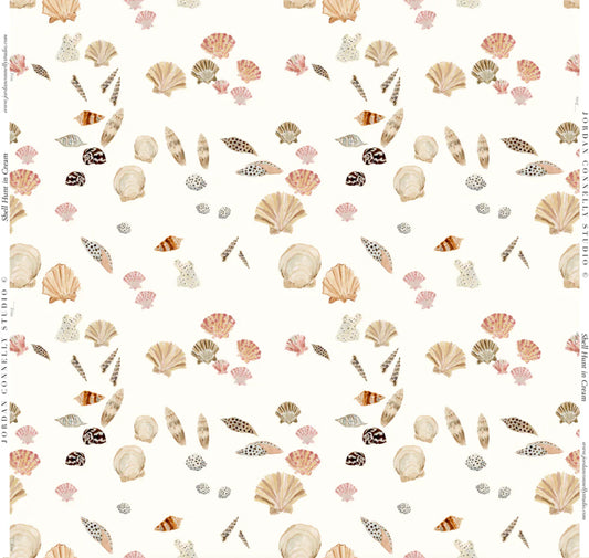 Shell Hunt in Sand Wallpaper