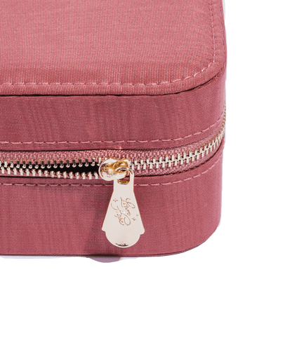 Jewelry Travel Case in Dusty Rose