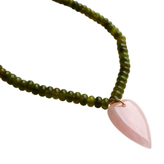 Asha Beaded Necklace - Handmade Jewelry