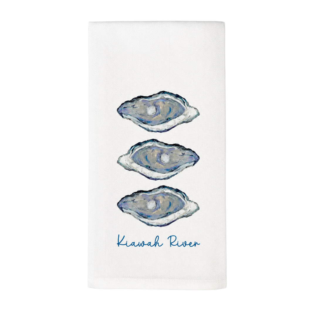 Kiawah River Oyster Dish Towel
