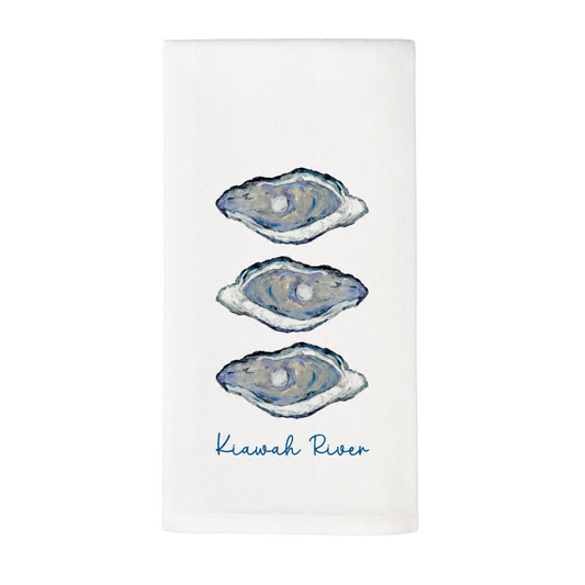 Kiawah River Oyster Dish Towel