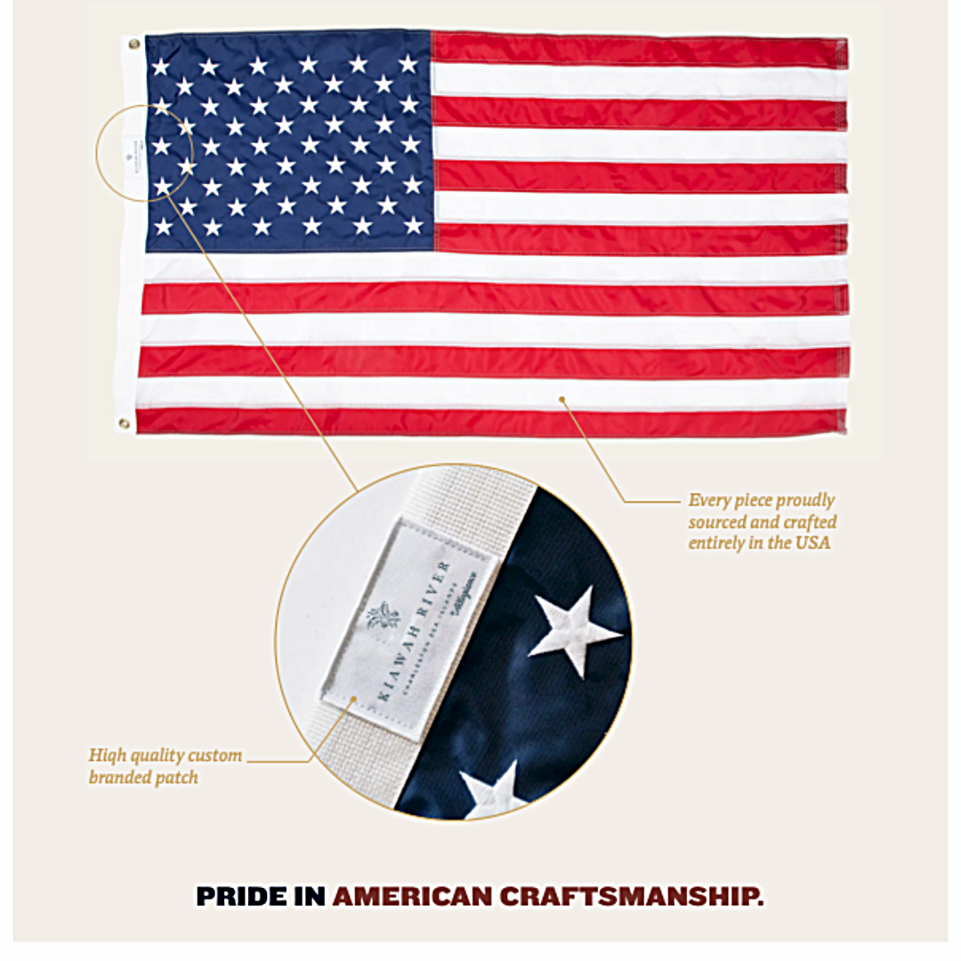 Kiawah River x Allegiance American Flag