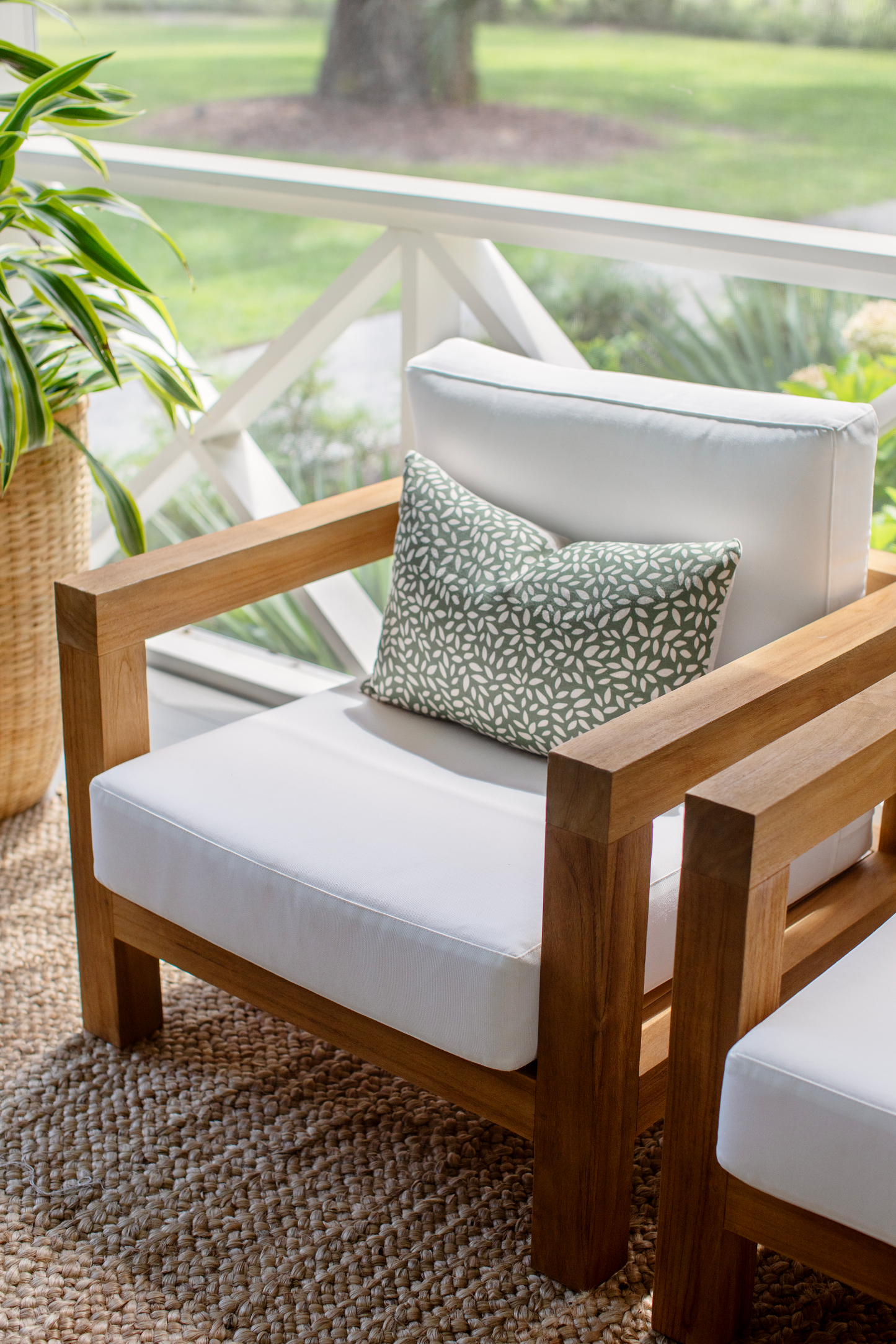 Wadmalaw Pillow in Forest