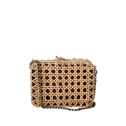 The Waverly Wicker Cane Handbag