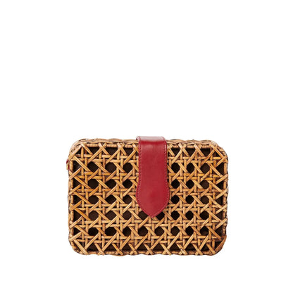 The Waverly Wicker Cane Handbag