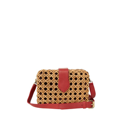 The Waverly Wicker Cane Handbag