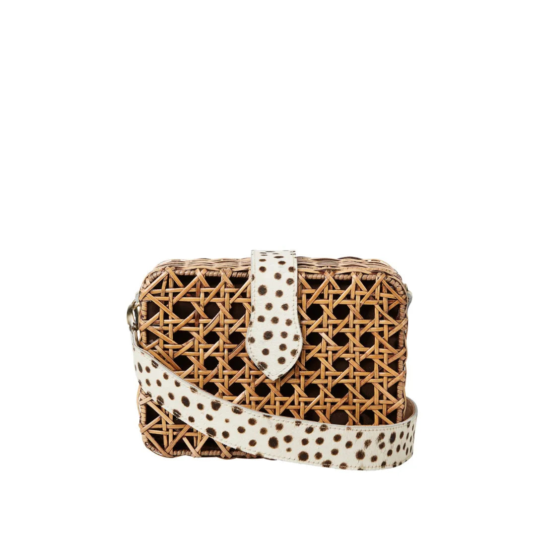 The Waverly Wicker Cane Handbag