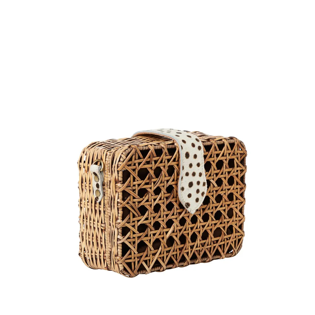 The Waverly Wicker Cane Handbag
