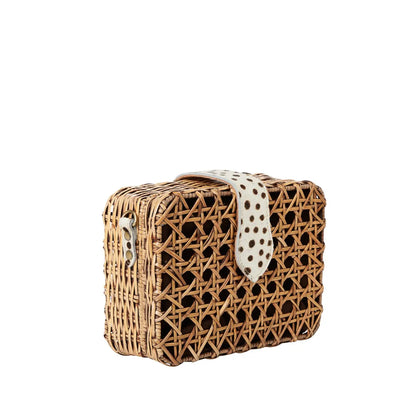 The Waverly Wicker Cane Handbag