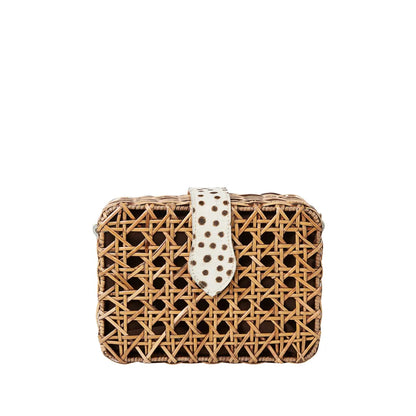 The Waverly Wicker Cane Handbag