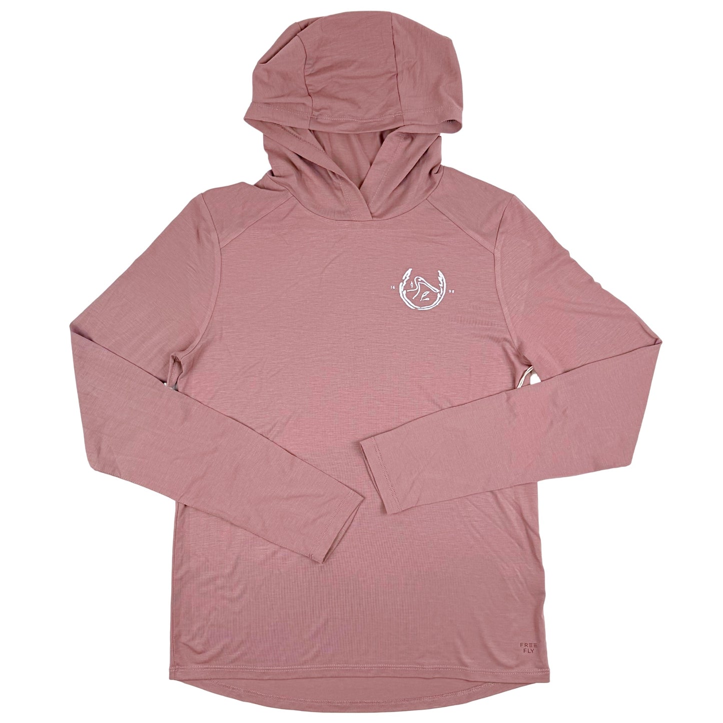 Women's Spoonbill Bamboo Shade Hoodie - Fig